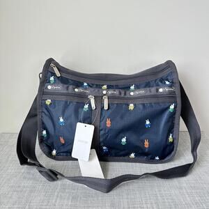 LeSportsac Navy Crossbody with Multicolor Miffy Bunny